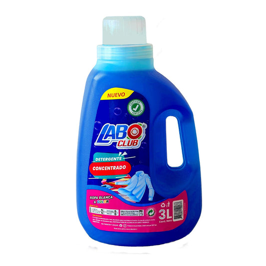Detergente ropa blanca y color 3 litros